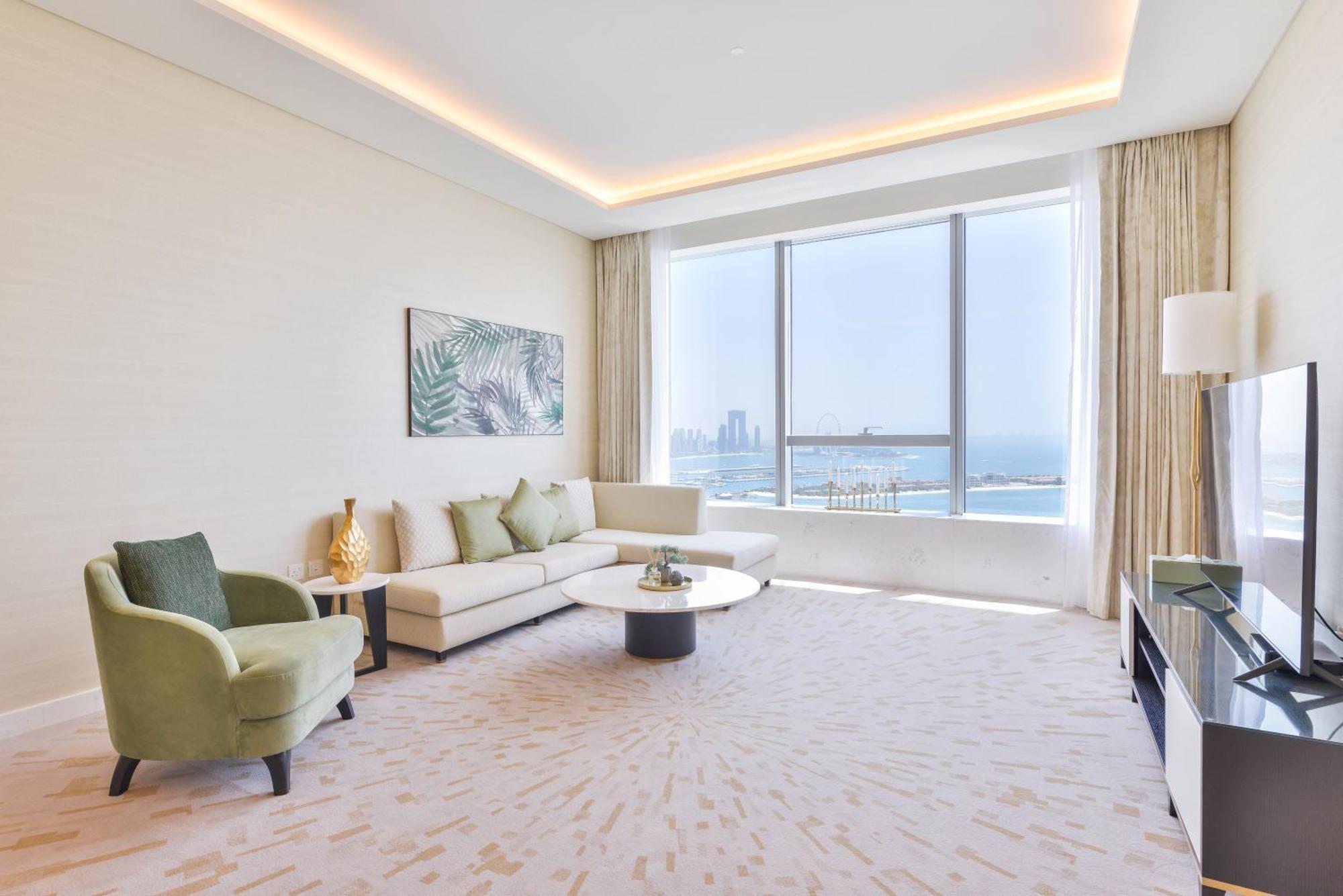 Ultra Luxury Palm Tower With Shared Hotel Facilities Dubaj Kültér fotó